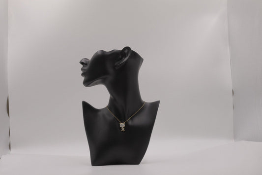 Crystal Drop Pendant Necklace